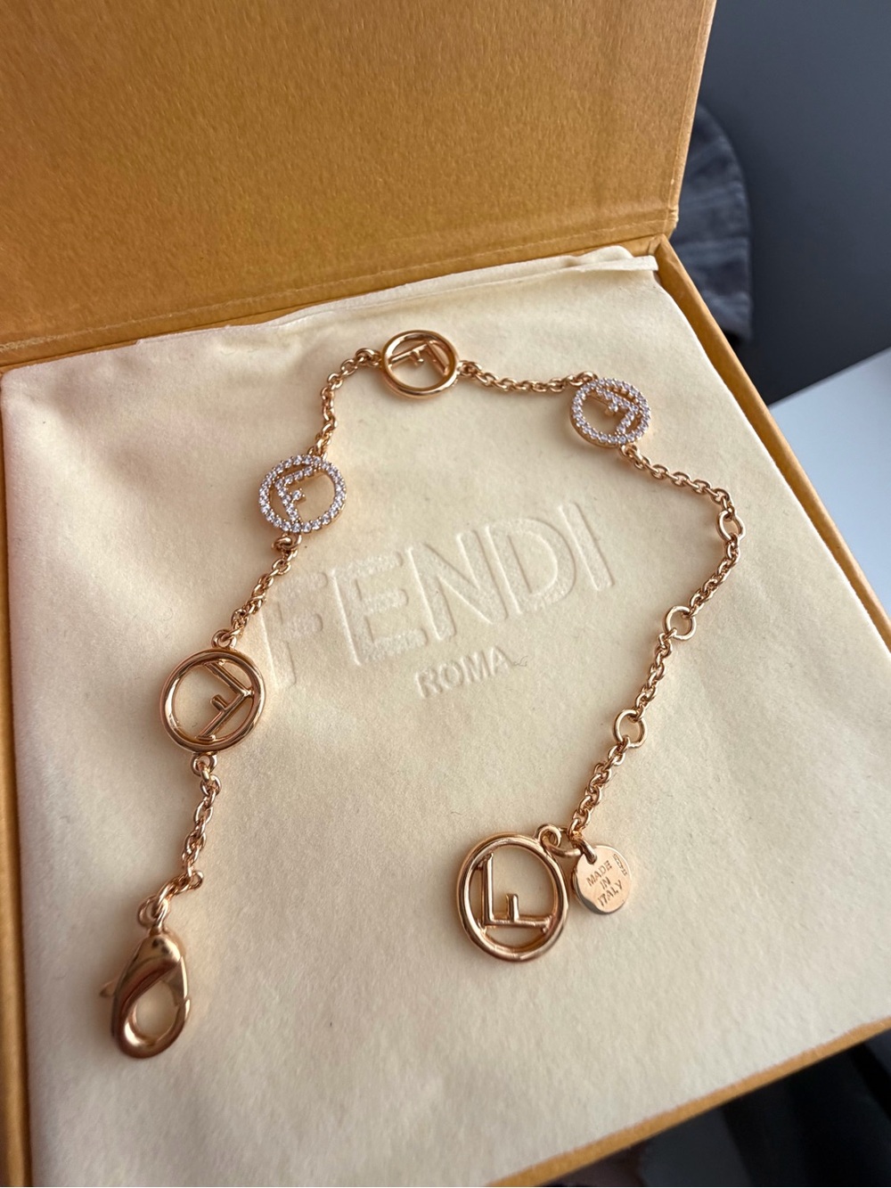F Is Fendi Bracelet